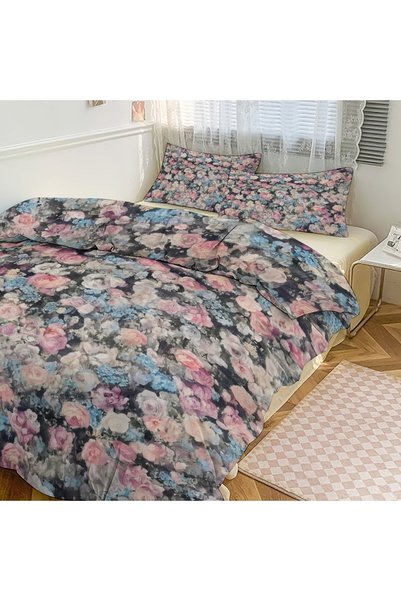 LEADER GLOBAL Premium Comfort Bohemian 3 Pieces Bedding Set, Decor Bedding