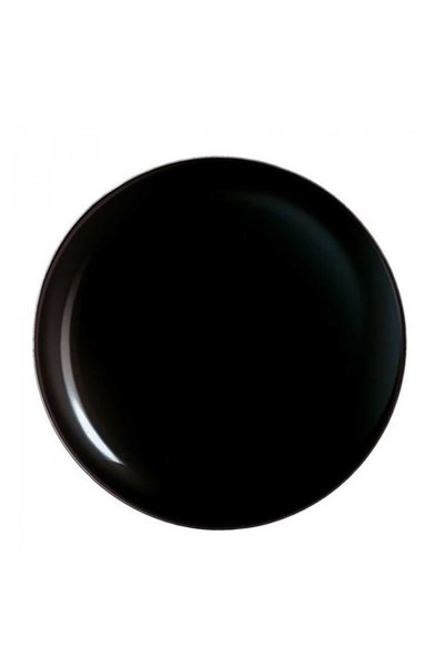 Luminarc Diwali Noir plate 27 cm made of tempered opal glass
