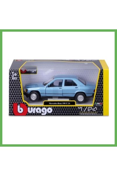 TheGencoo 1/24 سيارة مرسيدس بنز 190E موديل 1987، الجيل الأول.