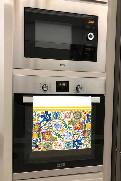 aymira home Decorative Kitchen Cotton Oven Towel with Special Pattern 35X50 c...