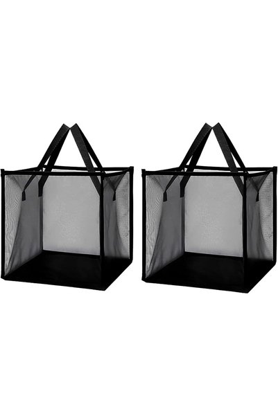 GENERAL 2-Pack Small Laundry Hamper, Collapsible Laundry Basket with Handles,...