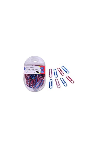 President Set agrafe metalice de birou, 80 bucăți, 28mm – 28mm, metalice
