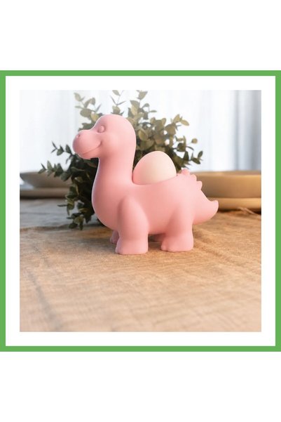 TheGencoo 3D-Printed Dinosaur Egg Holder - Cute Eggosaurus Egg Holder - Pink ...