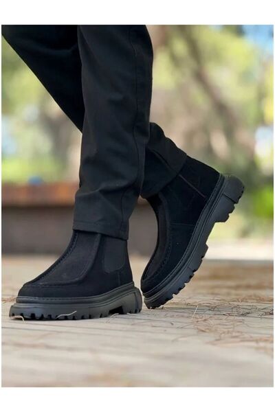 Nur store Çanta Men's Zip-Up Boots, Stable, Modern, Protective Winter City Bo...