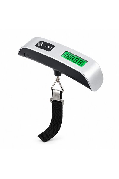 Luxis Cântar digital pentru bagaje, afișaj LCD și curea de prindere