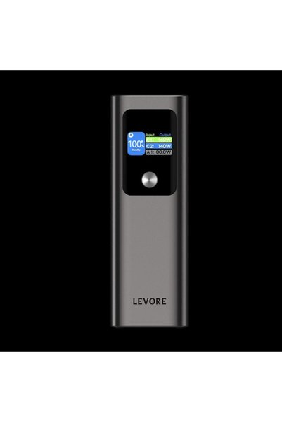 Generic Brand شاحن متنقل ليفوري بمنفذين USB-C ومنفذ USB بسعة 27000 مللي أمبير...
