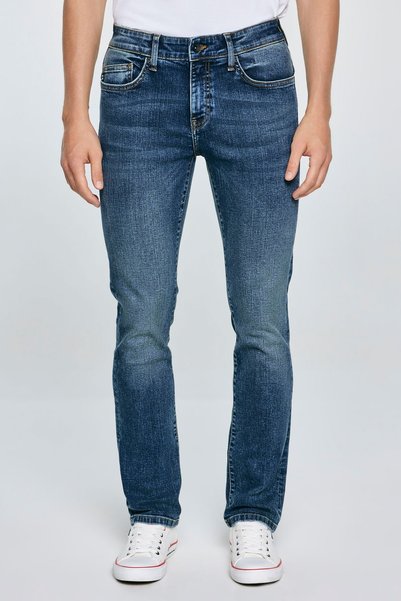 Big Star Blugi bărbați slim fit bleumarin Terry 502 W38 L30