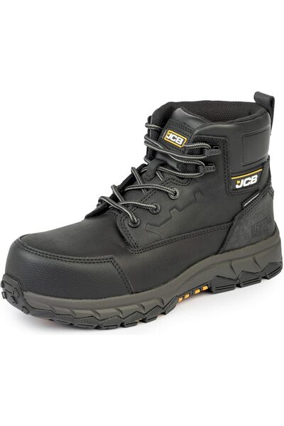 Jcb CLASSIC HYBRID 6" Safety Shoes - JCB-004B, Black