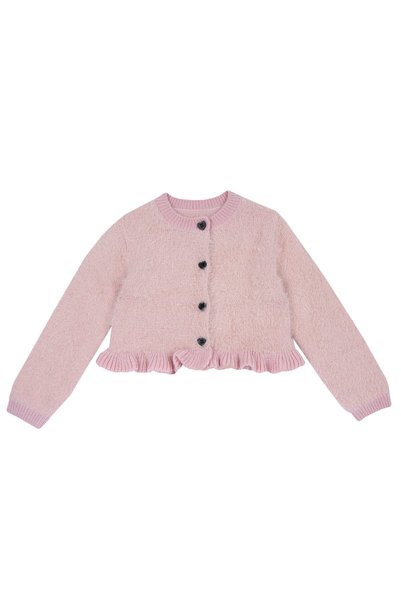 Chicco Cardigan copii tricotat, roz prafuit, 00221-69MC