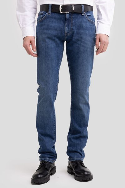 Big Star Blugi bărbați slim fit albaștri Martin 553 W33 L34