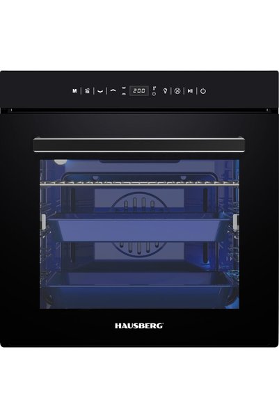 Hausberg Cuptor electric încorporabil HB-8046NG, 2550W, Capacitate 88L, 20 pr...