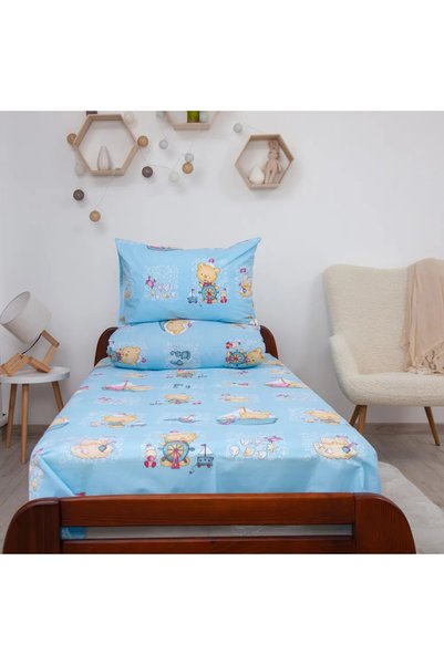 SOFTDREAM Soft Dreams Teens SINGLE Duvet Cover Set 145 x 210 cm Blue Sailor