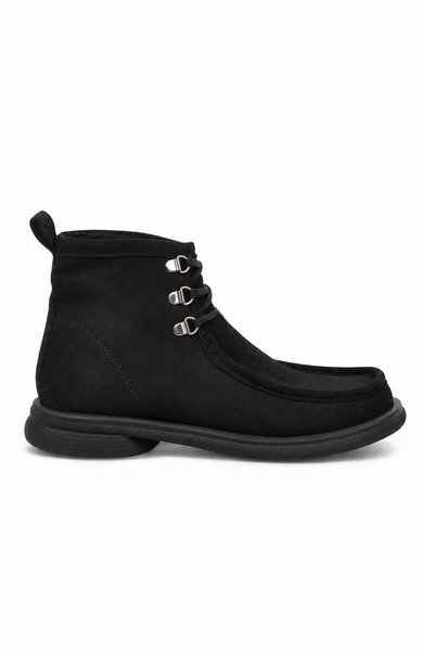 AYAKMOD Bocanci cu șireturi elegante și confortabile pentru femei, din piele ...