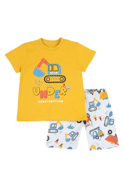 Chicco Pijama copii Chicco, galben, 35444-68MC