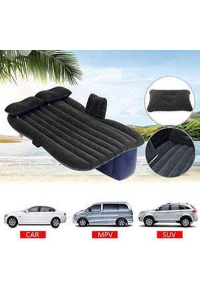 NO BRAND Saltea auto gonflabila pentru masina Couch Air, cu pompa 80 x 40 x 1...