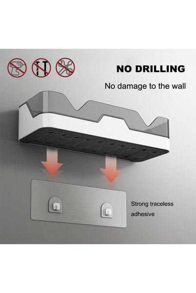 BLYPHOO Shower Caddy for Bathroom Wall Organizer Shelf: Upgraded No Drilling ...