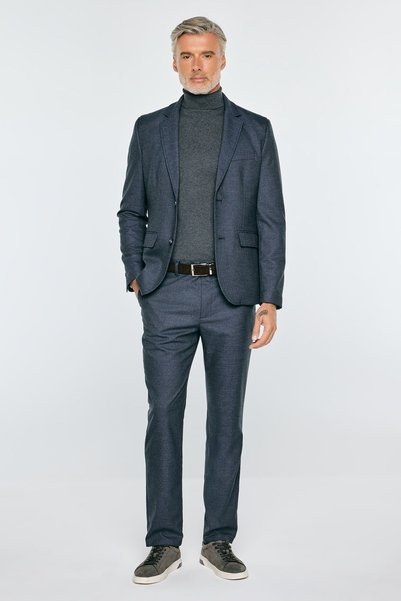 Big Star Pantaloni chino pentru bărbați, bleumarin, Lojaneser 403 L