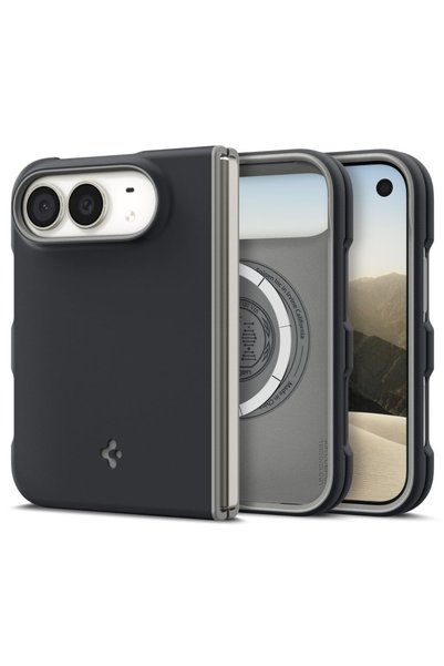 Spigen Husa pentru iPhone Duo Nano Pop MagSafe, Negru