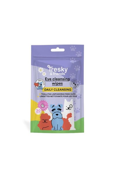 Martinelia Șervețele de curățare a ochilor TRESKY & FRIENDS, 30 buc.