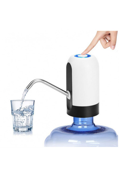 NO BRAND Pompa electrica cu incarcare USB pentru bidoane apa