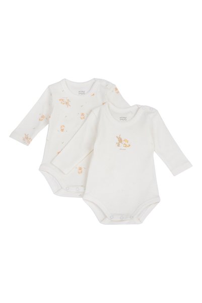 Chicco Body bebelusi Chicco, set 2 bucati, Crem, 02608-71MFCI