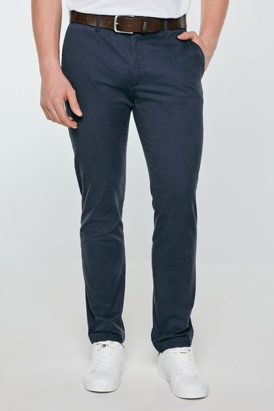 Big Star Pantaloni chino bărbați bleumarin Erhat 404 W31 L30