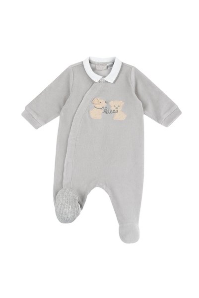 Chicco Salopeta bebelusi Chicco, gri deschis, 27156-67MFCI