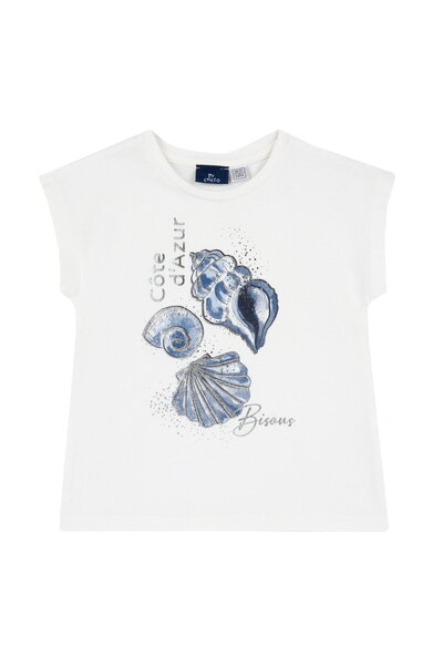 Chicco Tricou copii Chicco, alb, 16629-68MC