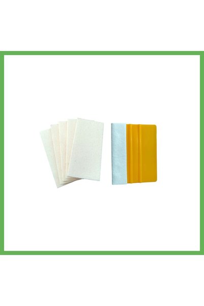 TheGencoo Window Film Application Tool Replacement Tip with Wool Pad, 10x5 cm...