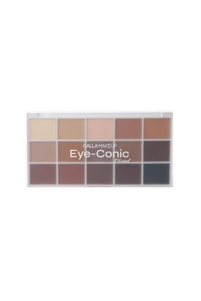 CALLA Makeup باليت ظلال العيون آي-كونيك بألوان هادئة