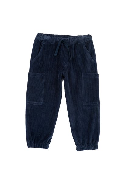 Chicco Pantaloni copii Chicco, maro cu albastru, 00668-69MC