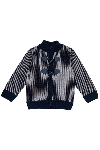 Chicco Cardigan copii tricotat, albastru inchis, 00550-69MC