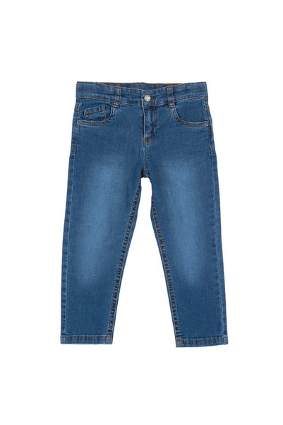 Chicco Pantaloni copii stretch, albastru inchis, 16838-68MC
