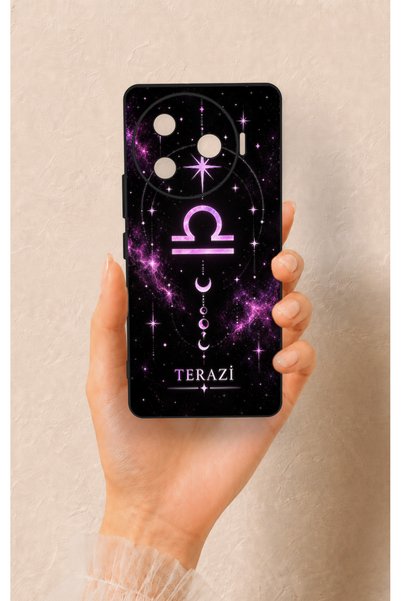 Vip Case Tecno Camon 30 Pro 5G-Compatible Libra-Themed Patterned Silicone Case