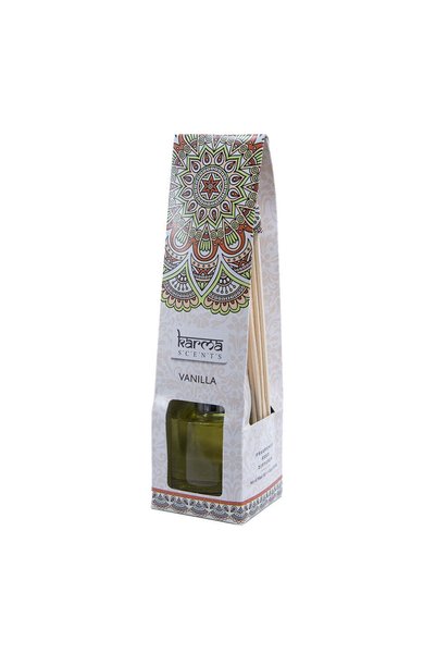 Bobo Aromatherapy Reed Diffuser 50ml, Vanilla - Karma Scents