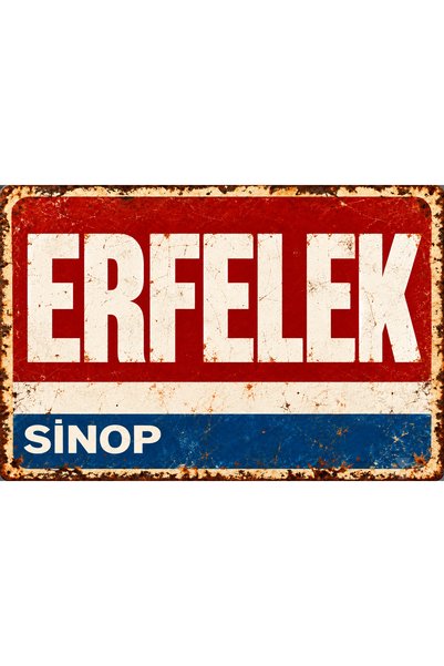Lucena Erfelek Sinop – Tablou decorativ de perete din metal în stil retro-vin...