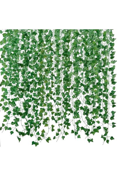 Generic 12 Pack Fake Vines for Room Decor Artificial Ivy Garland with Clip Gr...