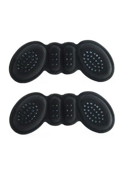 Evolium Set 2 Branturi cu Pernute pentru Calcai, Marime Universala, Negru, Ev...