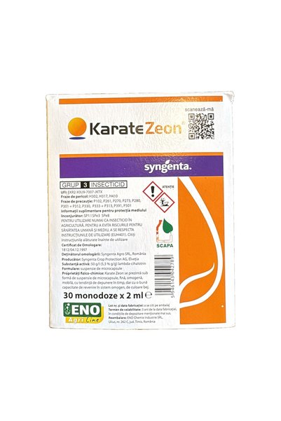 SYNGENTA Karate Zeon – insecticid piretroid, set 5 buc. x 2 ml