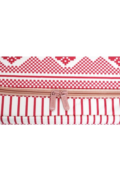 Evolium Cutie de Depozitare Pliabila, 100 L din Bumbac si In, 60X42X40 cm, Ev...
