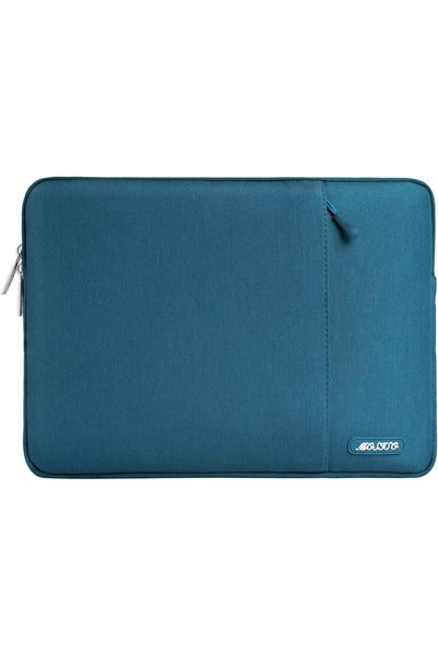Mosiso 15 inch Laptop Case Sleeve with Accessory Pocket, Deep Teal