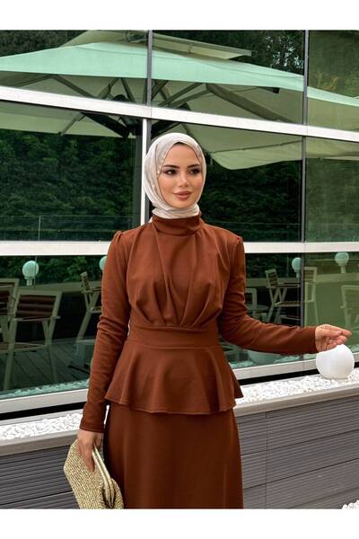 TANISA Farima Double Fabric - Set (Top and Bottom) - TNS-1545