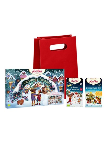 Yogi Tea Pachet Craciun, Calendar, Advent si Ceai bio de Craciun