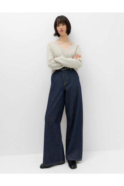 Marks & Spencer Geniş Paça Jean Pantolon