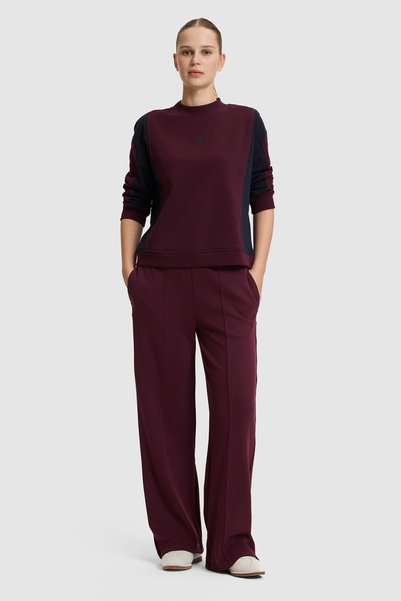 U.S. Polo Assn. Women's Plum Loose-Fit Modal-Blend Sweatpants 50326769-VR180