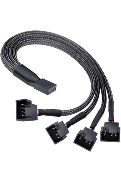 MyBest Fan çoğaltıcı kablo 4 lü fan çoğaltıcı fan çoklayıcı 4 port