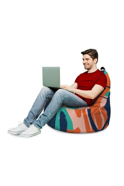 Updeco Fotoliu tip bean bag Big Chill, impermeabil, pentru interior/exterior,...