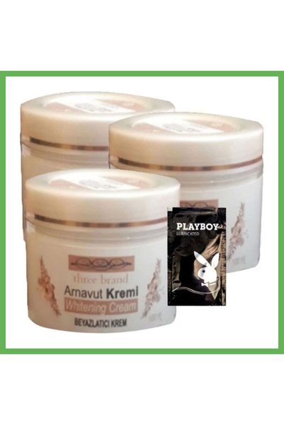 TheGencoo Three Brand Albanian Cream, 3-Pack: 100 ml Whitening Cream + 1 Free...