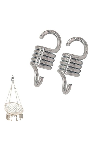 KASTWAVE Heavy Duty Porch Swing Spring Set - 500kg Capacity, Ceiling Mount fo...