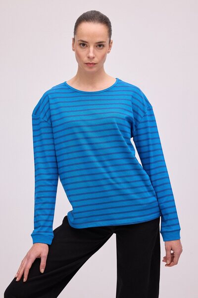 Touché Privé Striped Basic T-Shirt